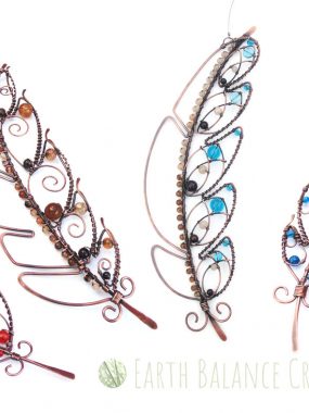 Multiple Feather Decorations