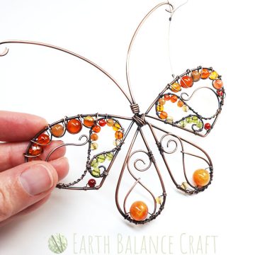 Gatekeeper Butterfly Suncatcher