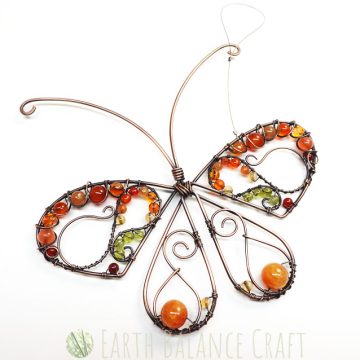 Gatekeeper Butterfly Suncatcher