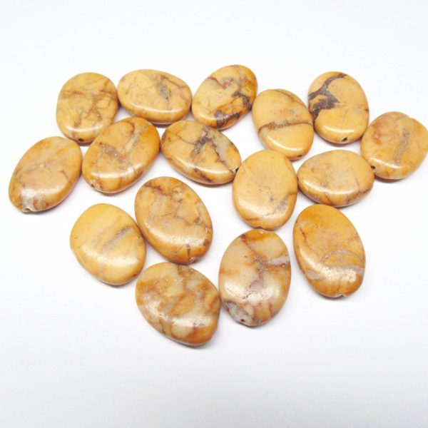 Marble Jasper Tube Beads | Earth Balance Craft