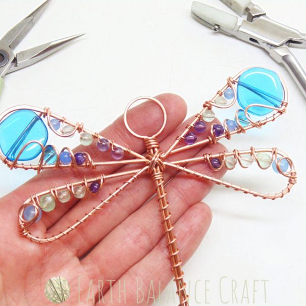 Dragonfly Suncatcher Tutorial | Learn Easy Wire Work